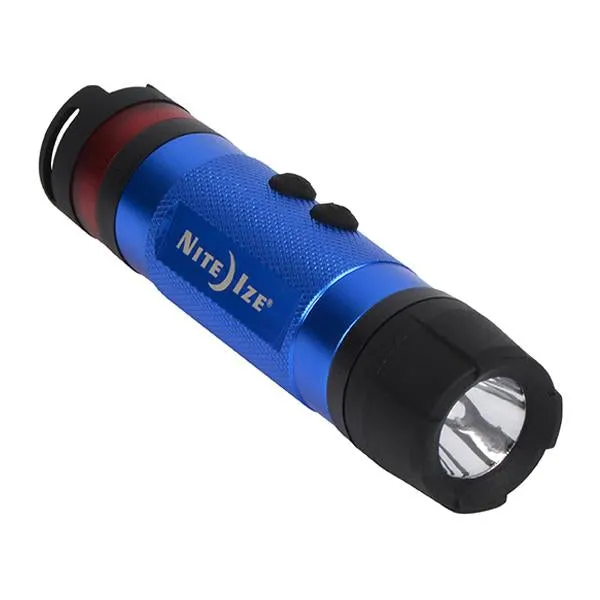3-in-1 LED Mini Flashlight-Blue