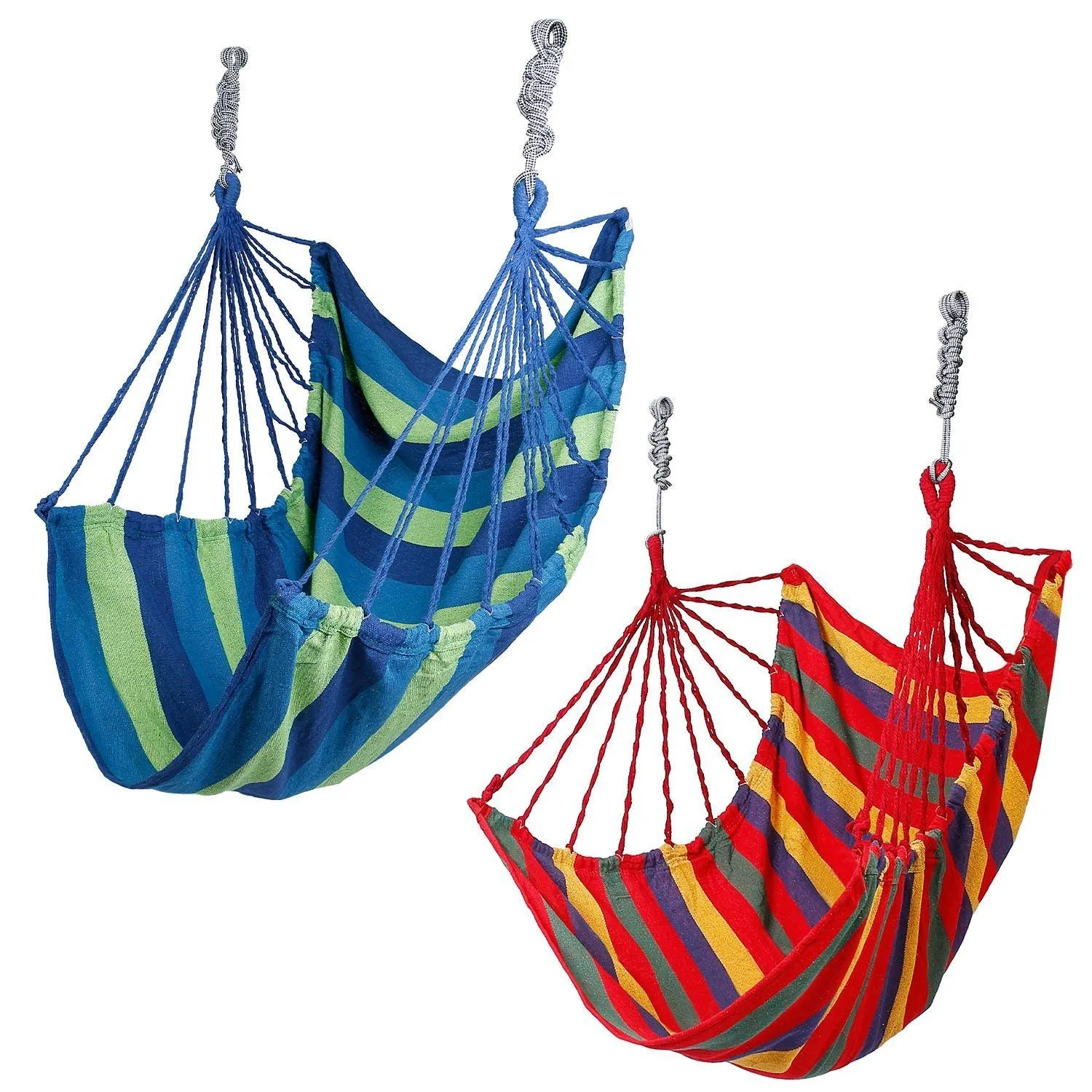 440lbs Hanging Hammock with 2 Pillows