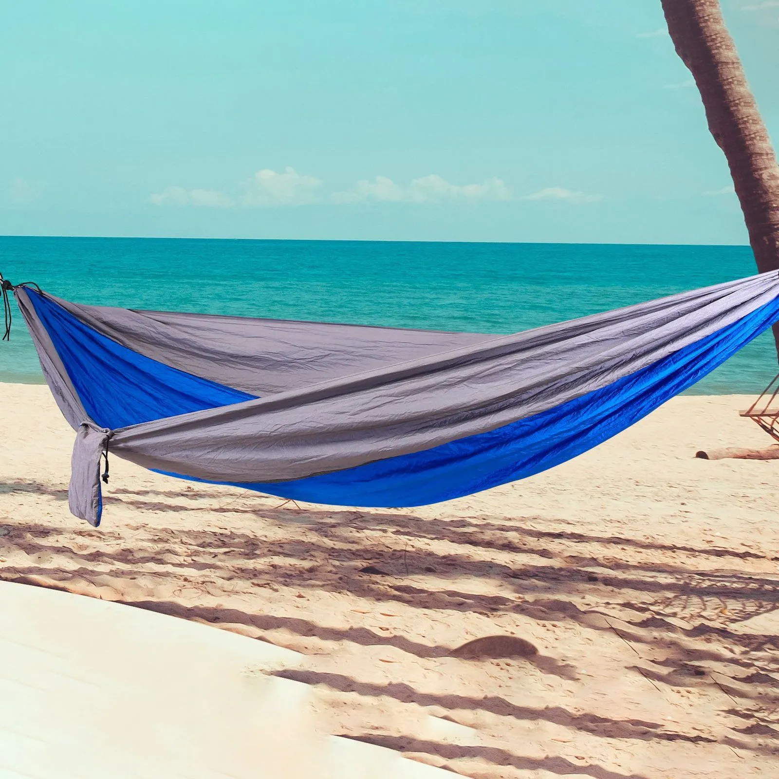 6-Piece: 2-Person Portable Hammock Set