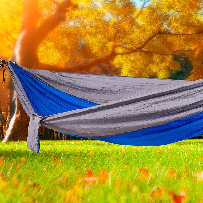6-Piece: 2-Person Portable Hammock Set