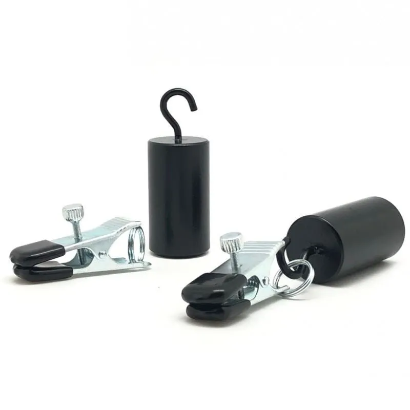 Adjustable Nipple Clamps with Removable Weights