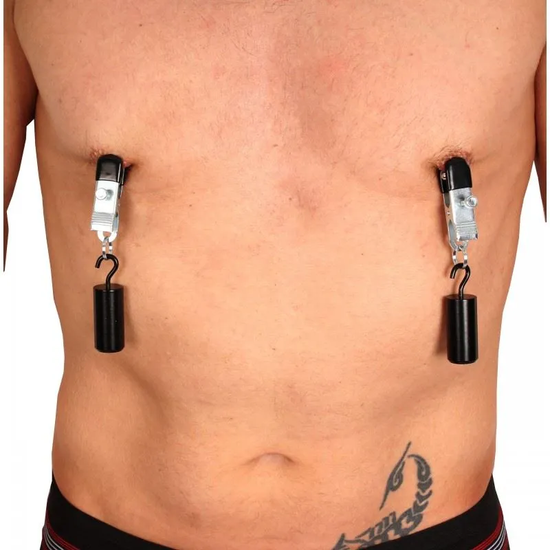 Adjustable Nipple Clamps with Removable Weights