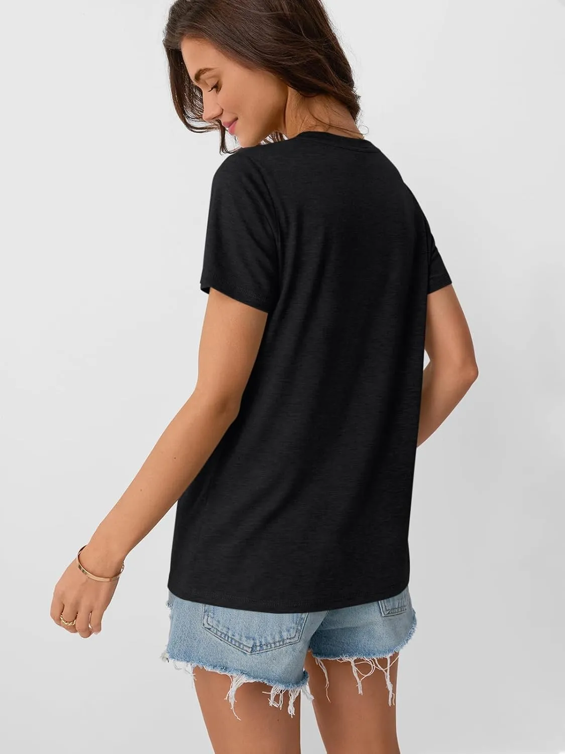 AUTOMET Womens Summer Tops Workout Shirts Beach Vacation Outfits Business Tshirts Dressy Fashion Spring Clothes 2025