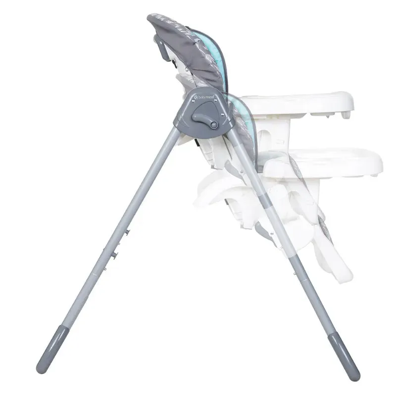 Babytrend Sit Right High Chair Grey Blue HC05D80AL