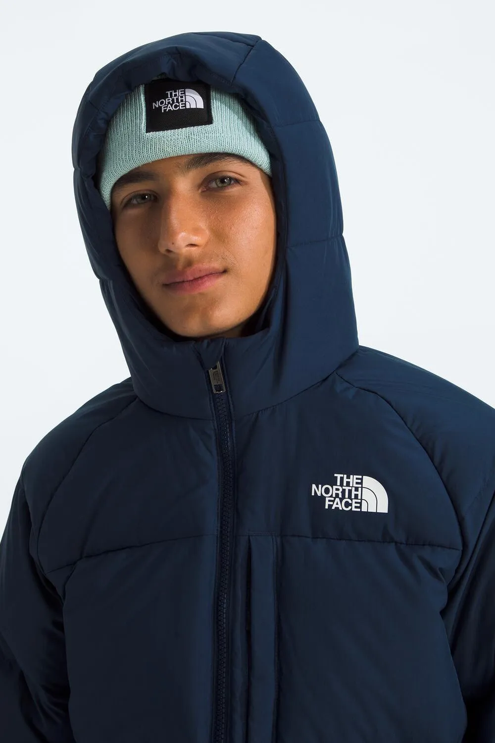 Boys Jacket North Face North Down Jacket Summit Navy (Size 7/8 left)