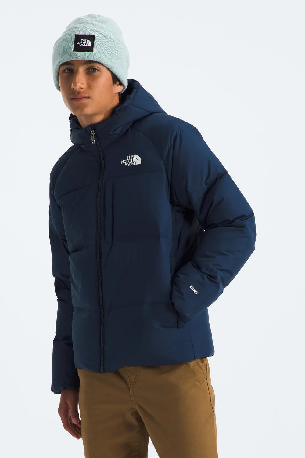 Boys Jacket North Face North Down Jacket Summit Navy (Size 7/8 left)