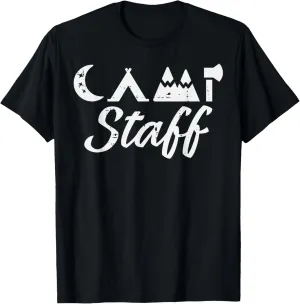 Camp Staff Camping Counselor Camper Crew Men Women T-Shirt