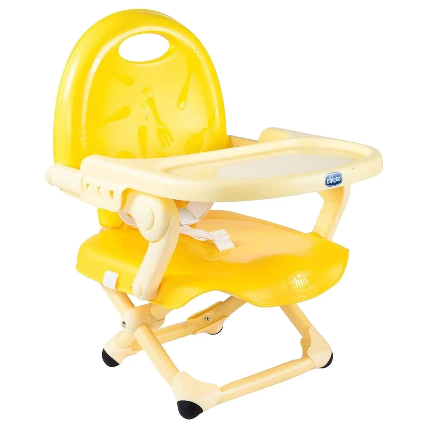 CHICCO POCKET SNACK BOOSTER SEAT 6M-3Y SAFFRON