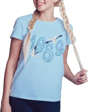 Concert T-Shirt with 1989 Design | Love of Poetry | Fun Retro Vintage Graphic, Singer Concert Music Shirt Gift for Fans