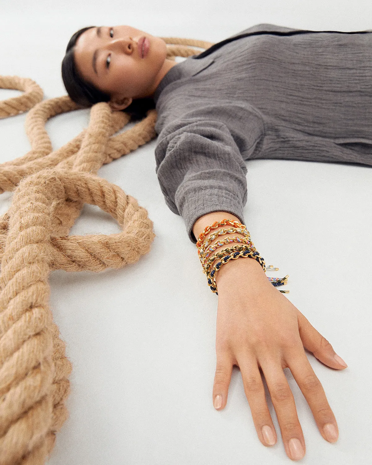 GRID 3 Prisma Adjustable Rope Bracelet