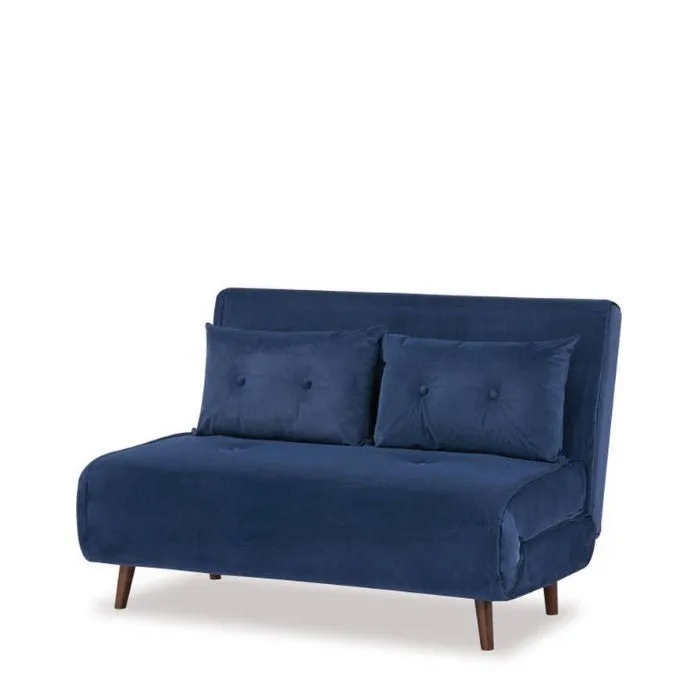 Haru 2 Seater Sofa Bed - Sapphire Blue