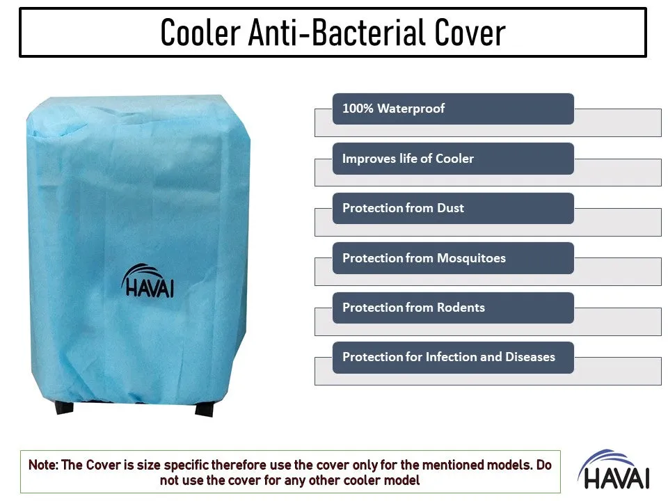 HAVAI Anti Bacterial Cover for Crompton Surebreeze 30 Desert Cooler Water Resistant.Cover Size(LXBXH) cm: ‎39.9 x 49.2 x 80.6