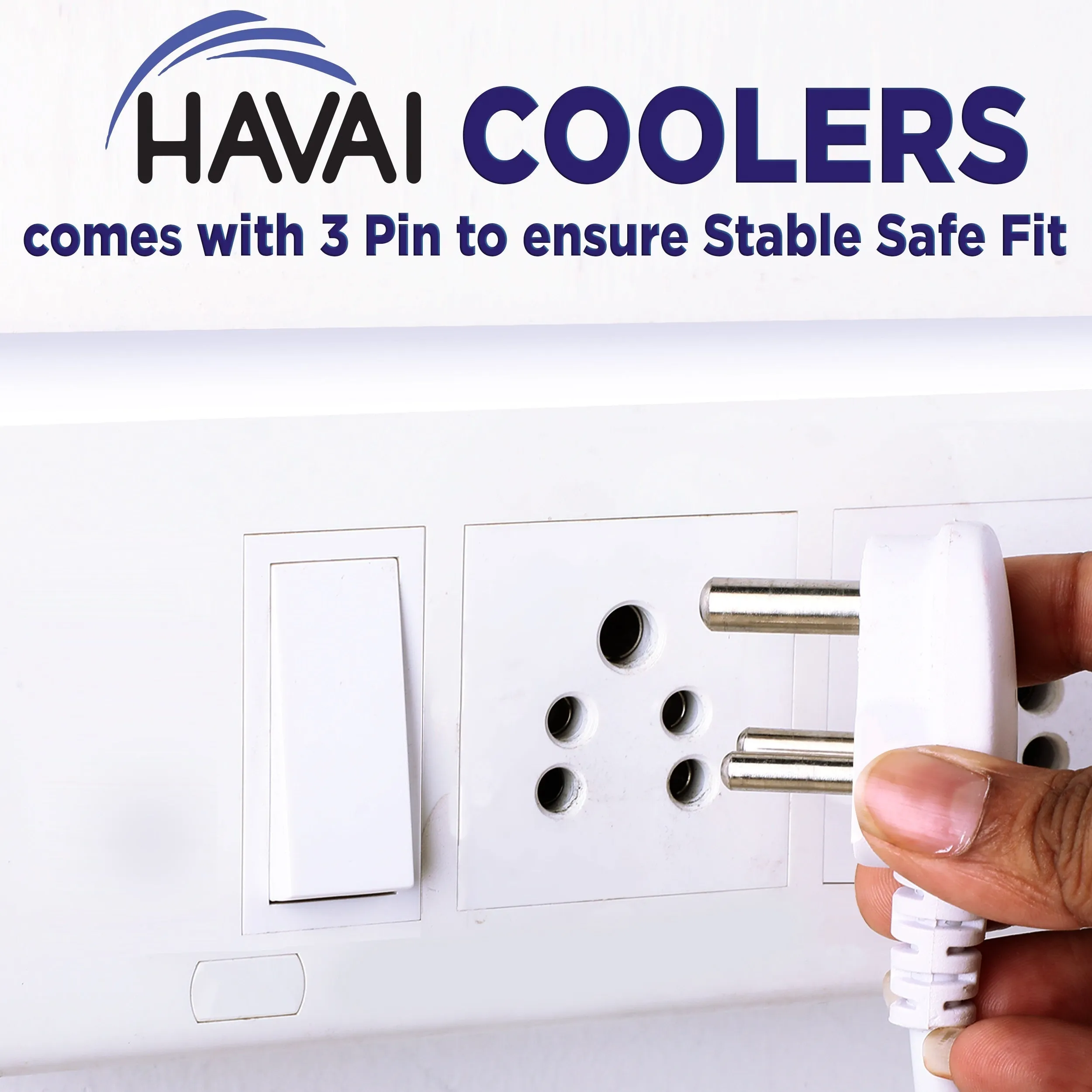 HAVAI Jumbo 130 Inch Desert Cooler - 400 Sq Ft Area Coverage - 130 L, 18 Inch Blade, Grey