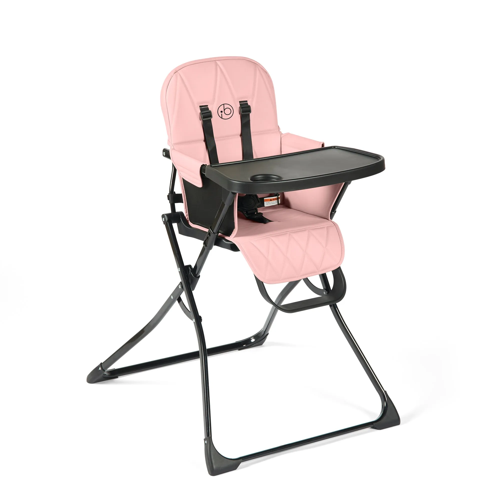 Ickle Bubba Flip Magic Fold Highchair Blush Pink