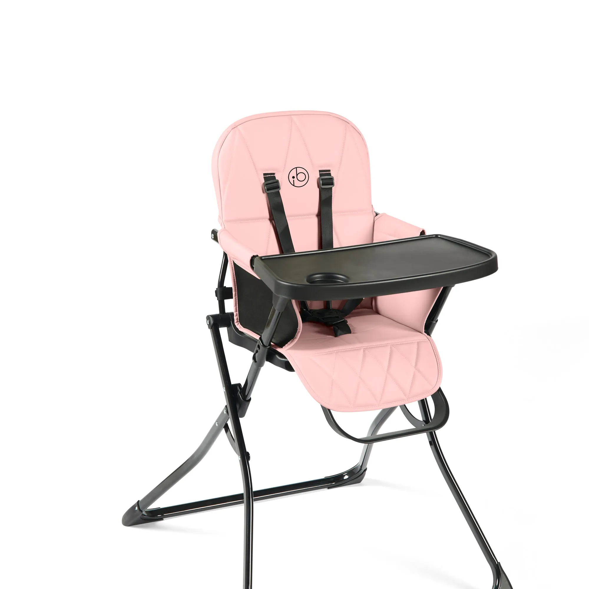 Ickle Bubba Flip Magic Fold Highchair Blush Pink