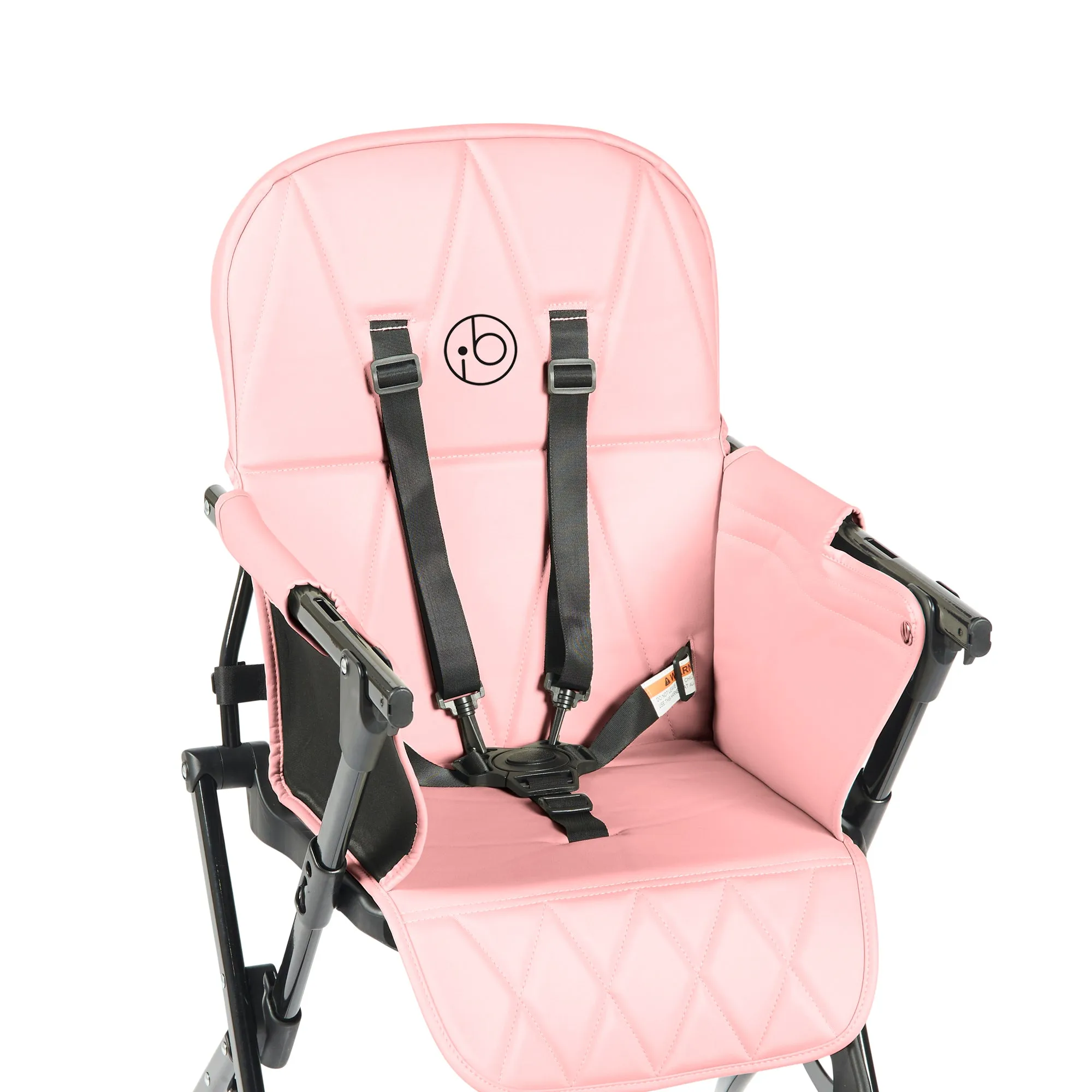 Ickle Bubba Flip Magic Fold Highchair Blush Pink