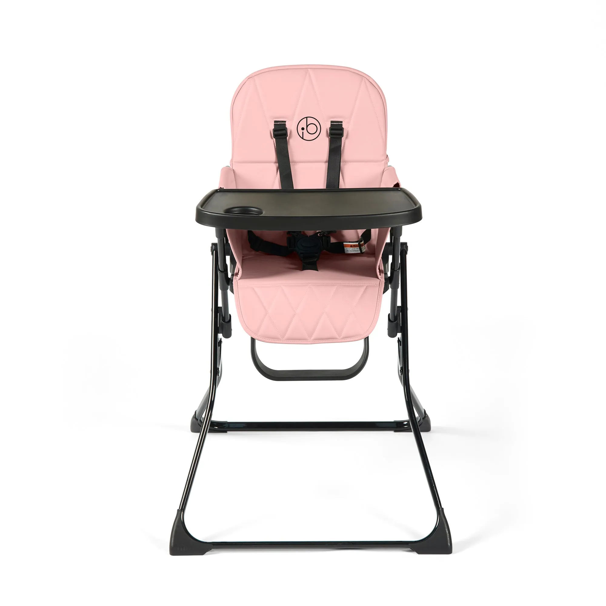 Ickle Bubba Flip Magic Fold Highchair Blush Pink