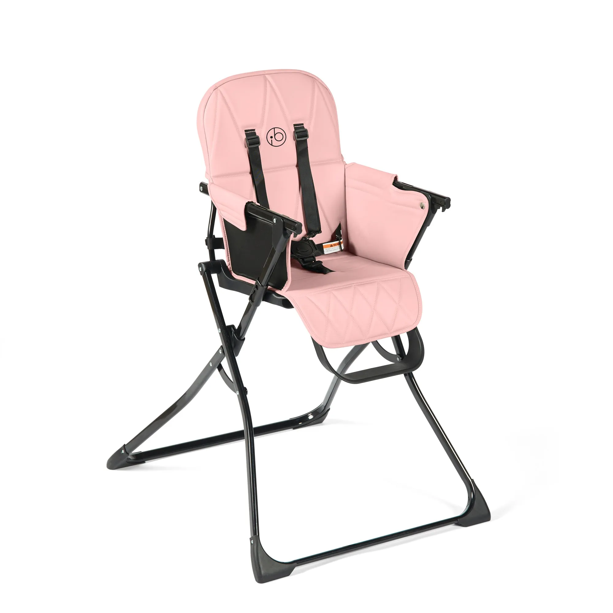 Ickle Bubba Flip Magic Fold Highchair Blush Pink