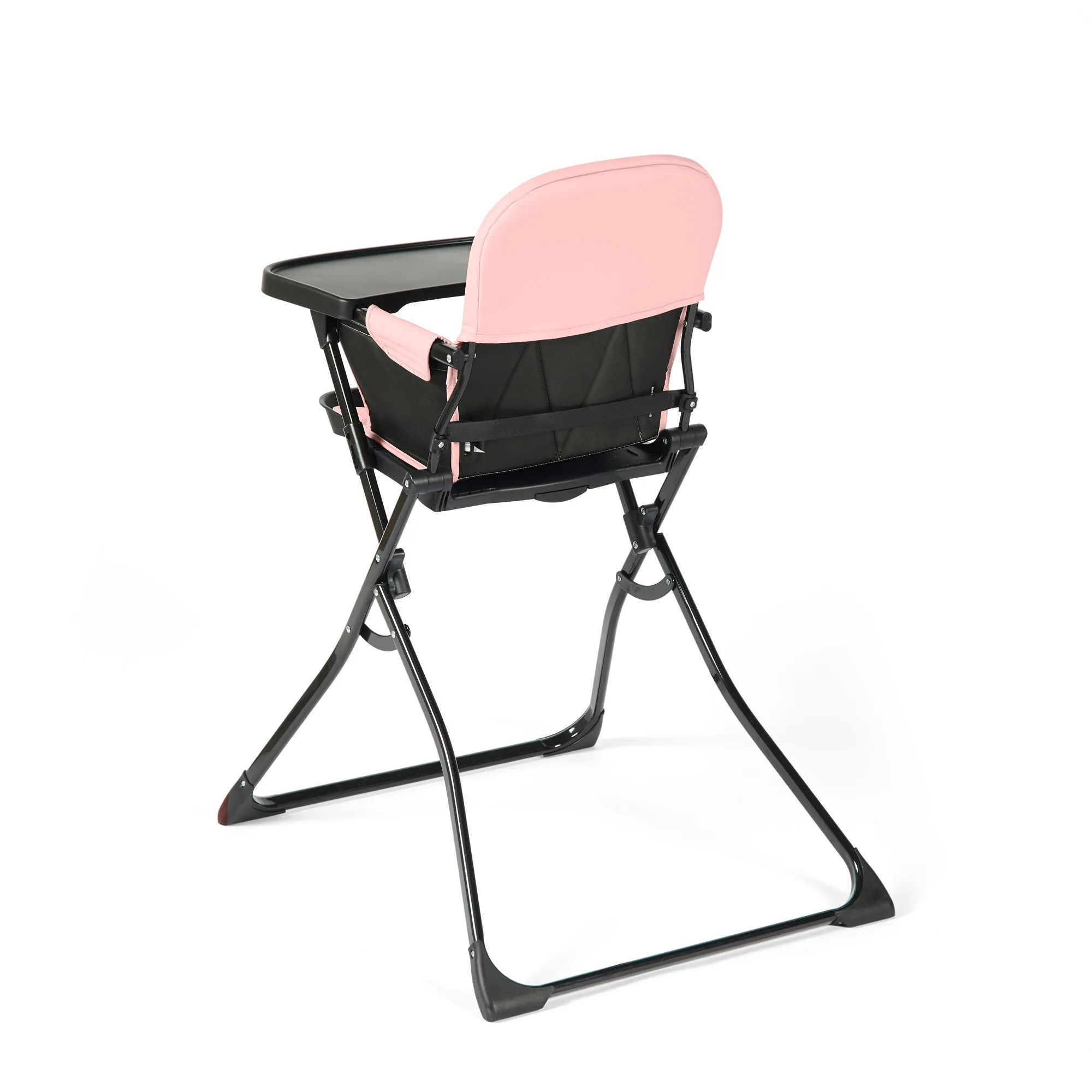 Ickle Bubba Flip Magic Fold Highchair Blush Pink