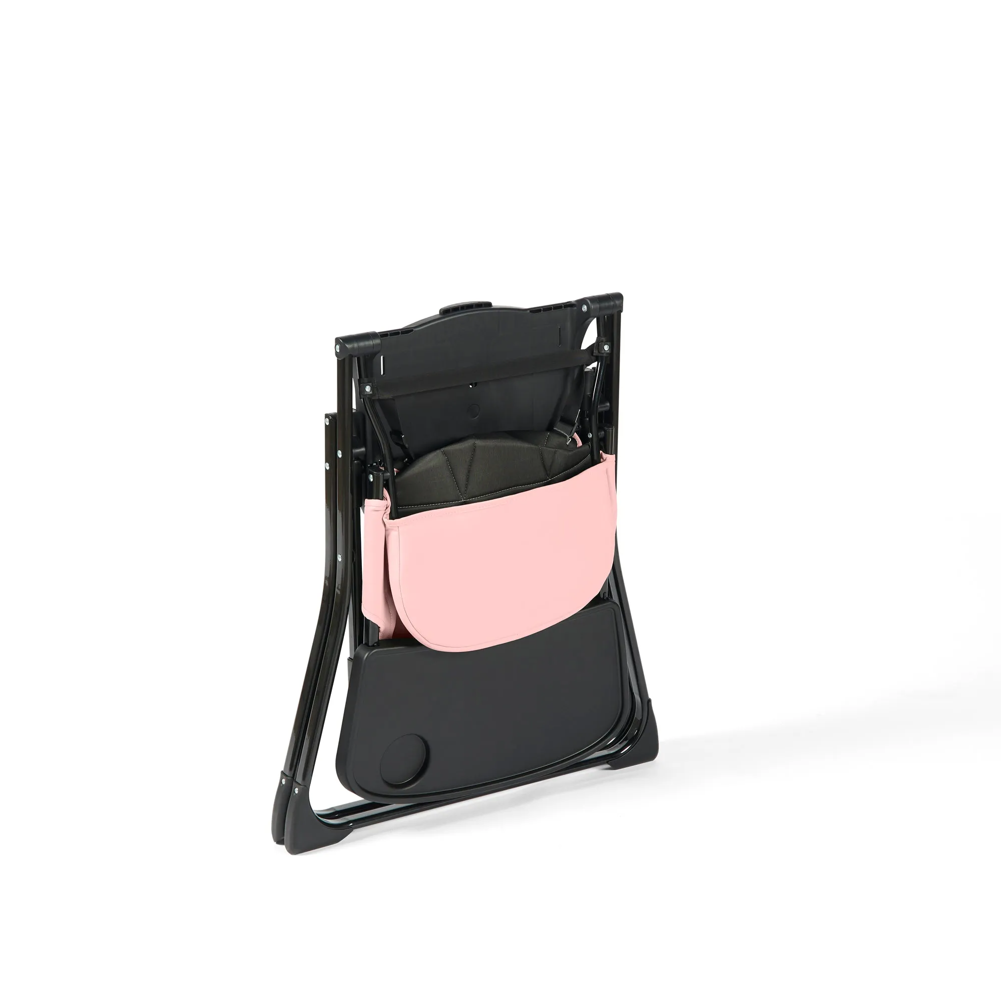 Ickle Bubba Flip Magic Fold Highchair Blush Pink