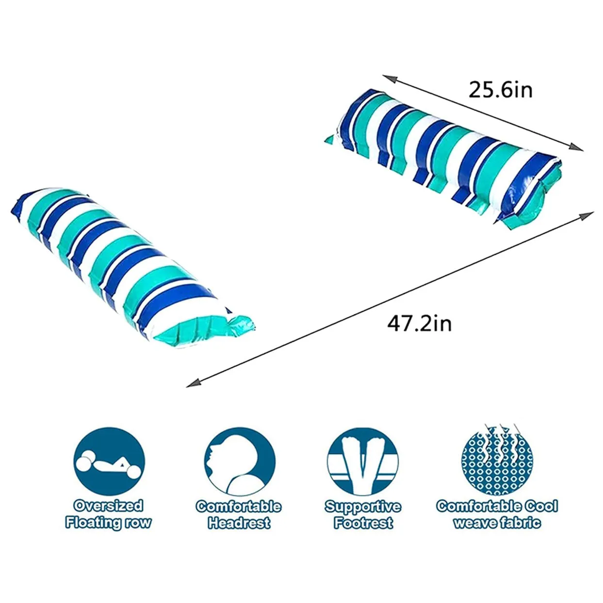 Inflatable Water Hammock Float