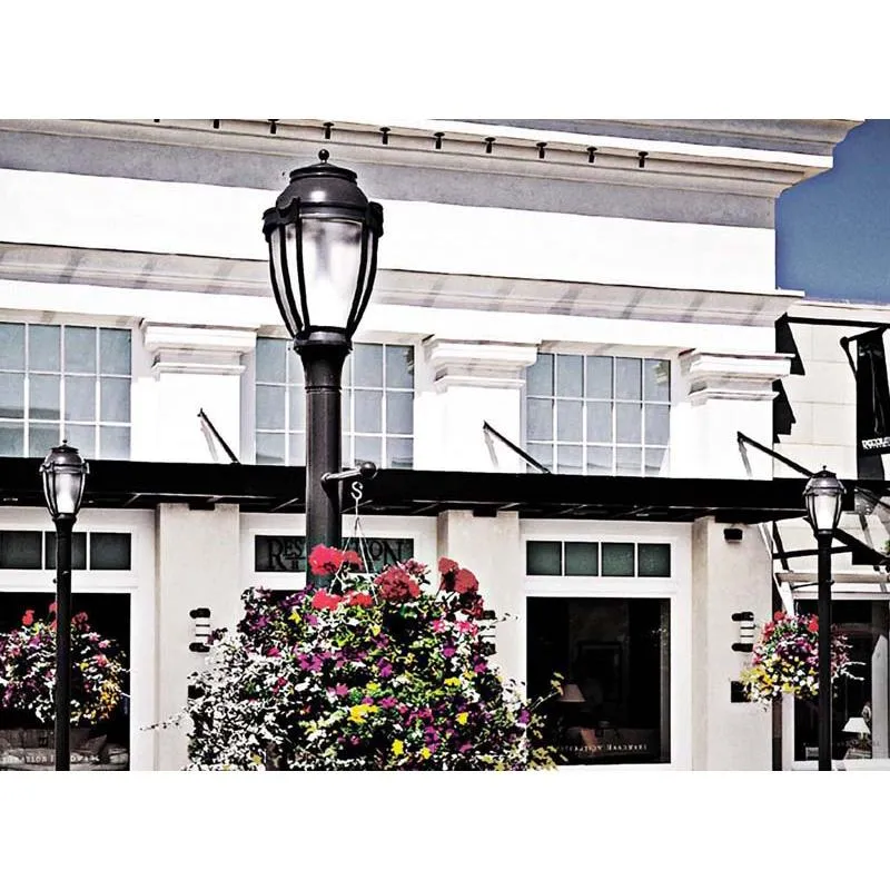 Lumec Lighting Contemporary Lantern LED Post Top (L80-L81)