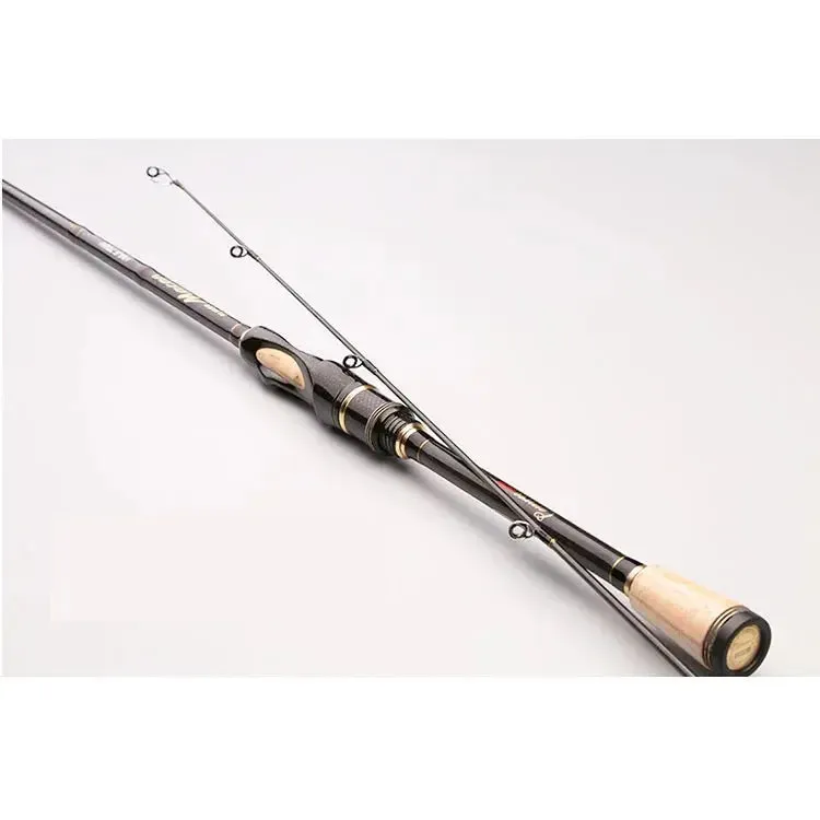 Lureswholesale®  4 pieces Portable Travel carbon fiber spinning  super light carbon fiber rod