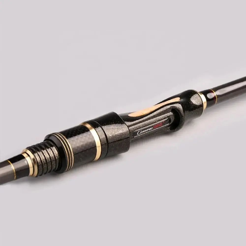Lureswholesale®  4 pieces Portable Travel carbon fiber spinning  super light carbon fiber rod