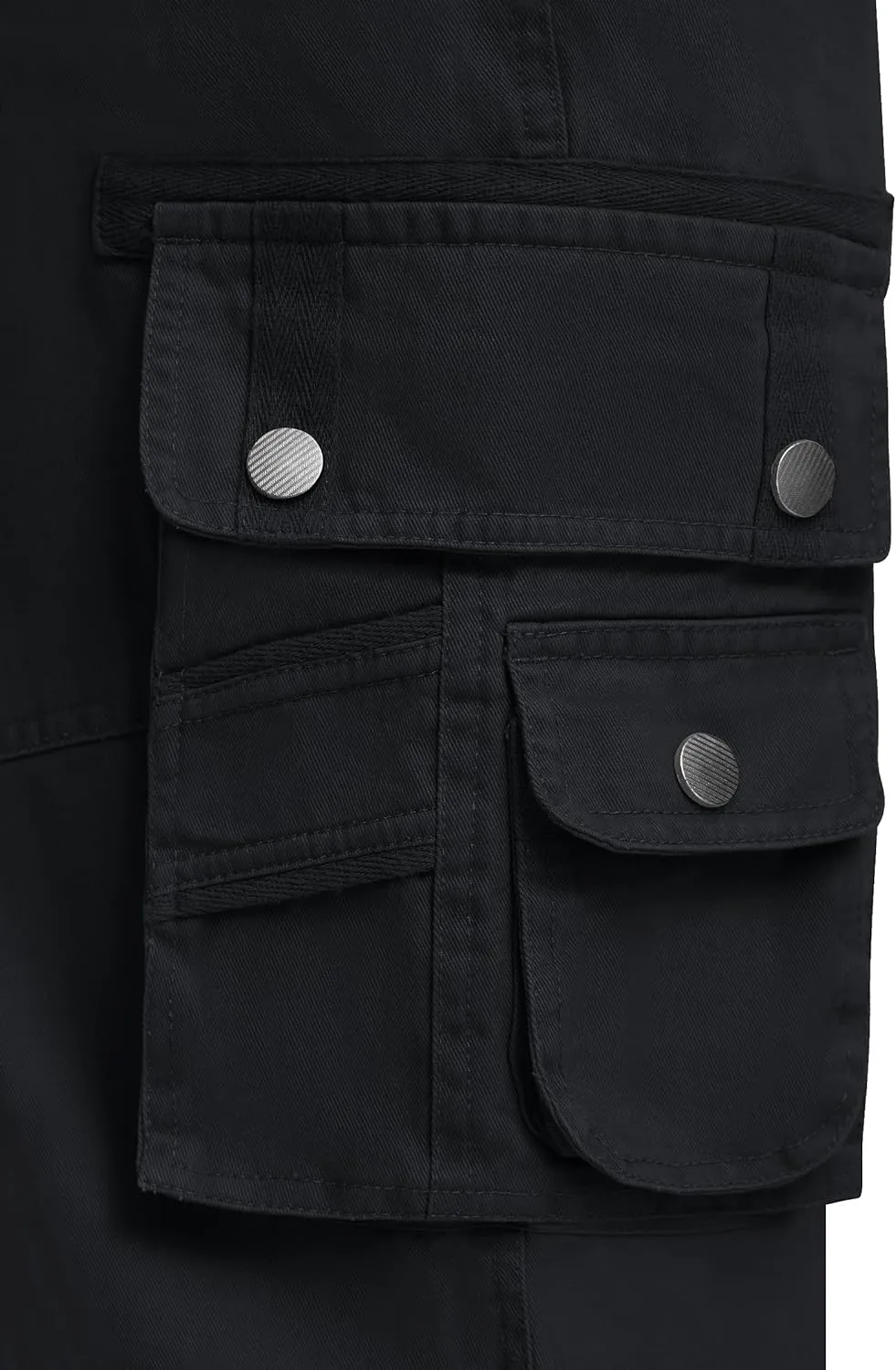 Men's Cargo Pants with 8 Pockets Ripstop Cotton Cargo Pants for Men Hiking Camping Fishing Running