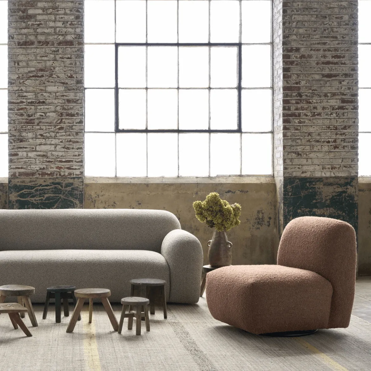 Pebble Armless Chair