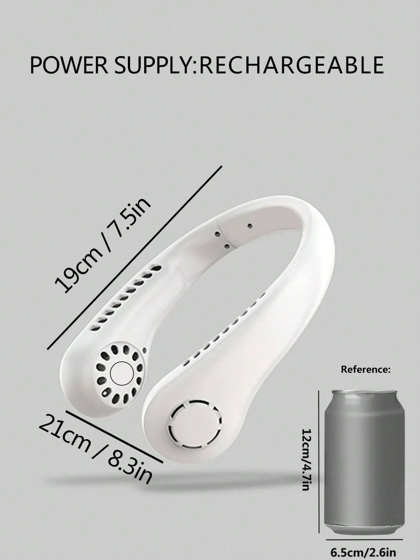 Portable Hanging Neck Fan