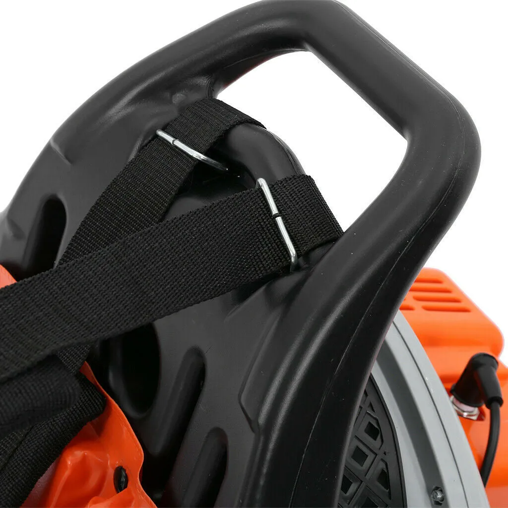 Powerful Lightweight Gas Powered Backpack Leaf Blower 63cc
