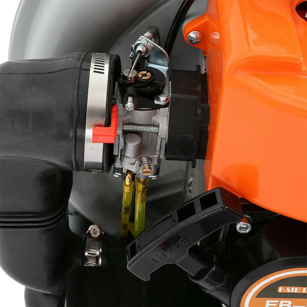 Powerful Lightweight Gas Powered Backpack Leaf Blower 63cc