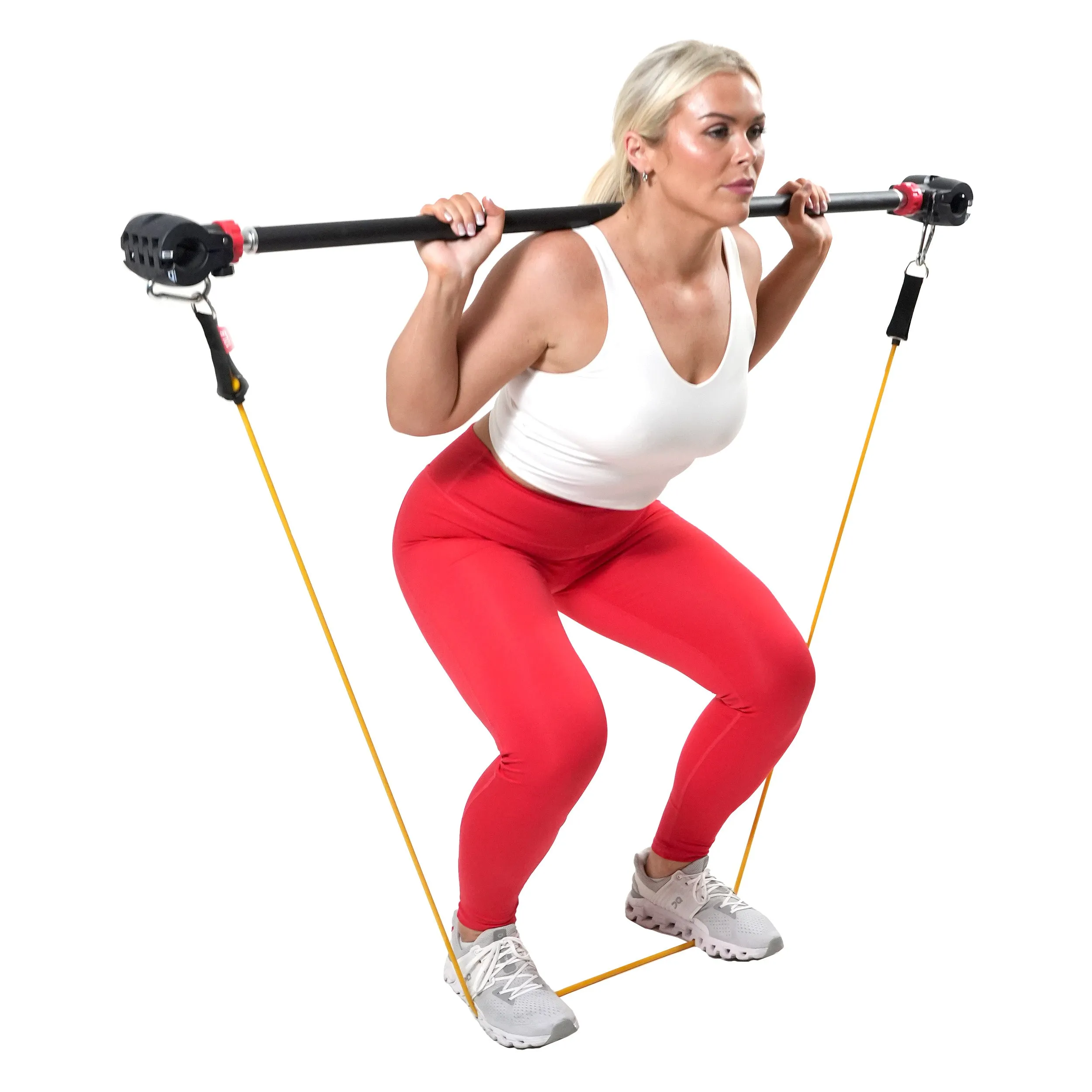 PRCTZ Bundle Modular Barbell   10-30lb Quick Select Adjustable Dumbbell Pair with Dumbbell Stand Combo