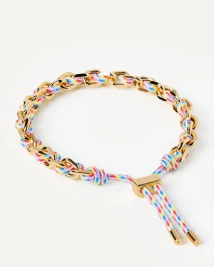 Prisma Adjustable Rope Bracelet