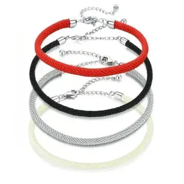 Rope Adjustable Charm Bracelets