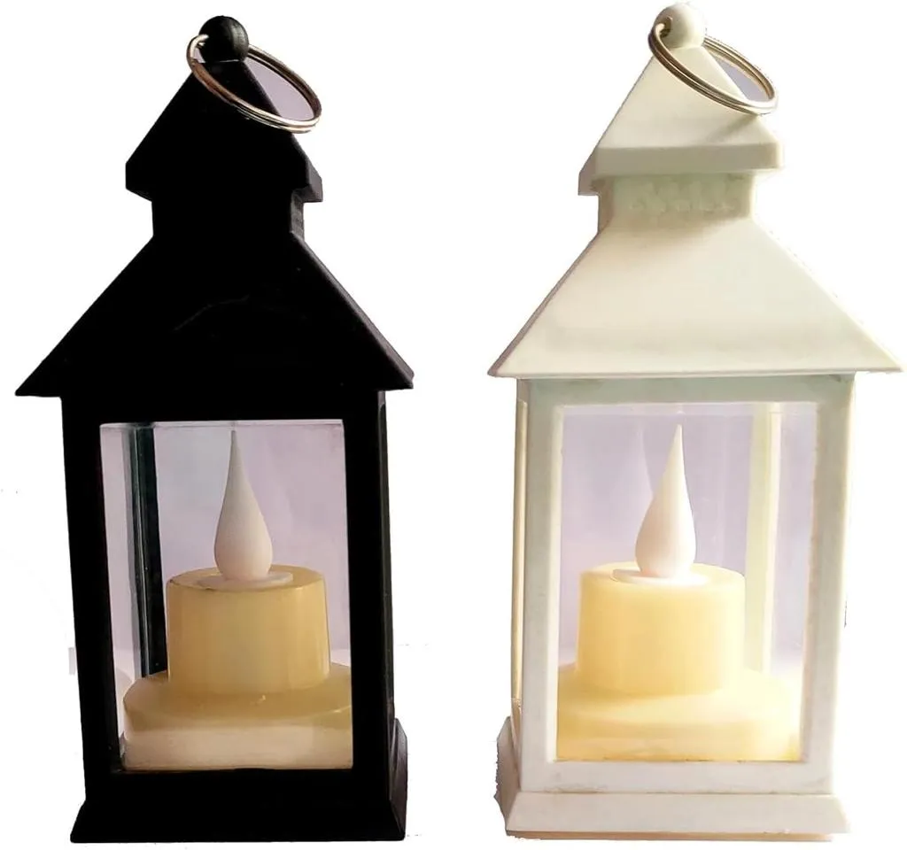 Simple Lantern Shaped Led Candle Lights | Home Decor