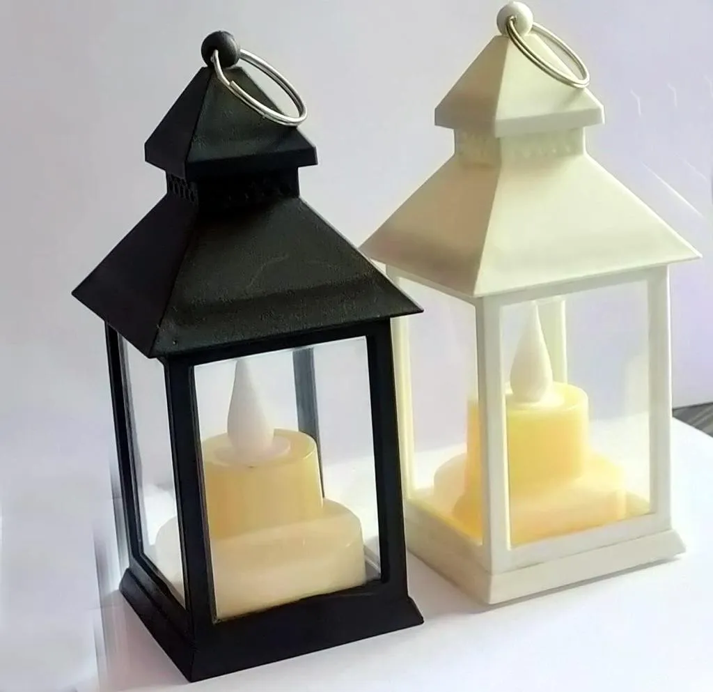 Simple Lantern Shaped Led Candle Lights | Home Decor