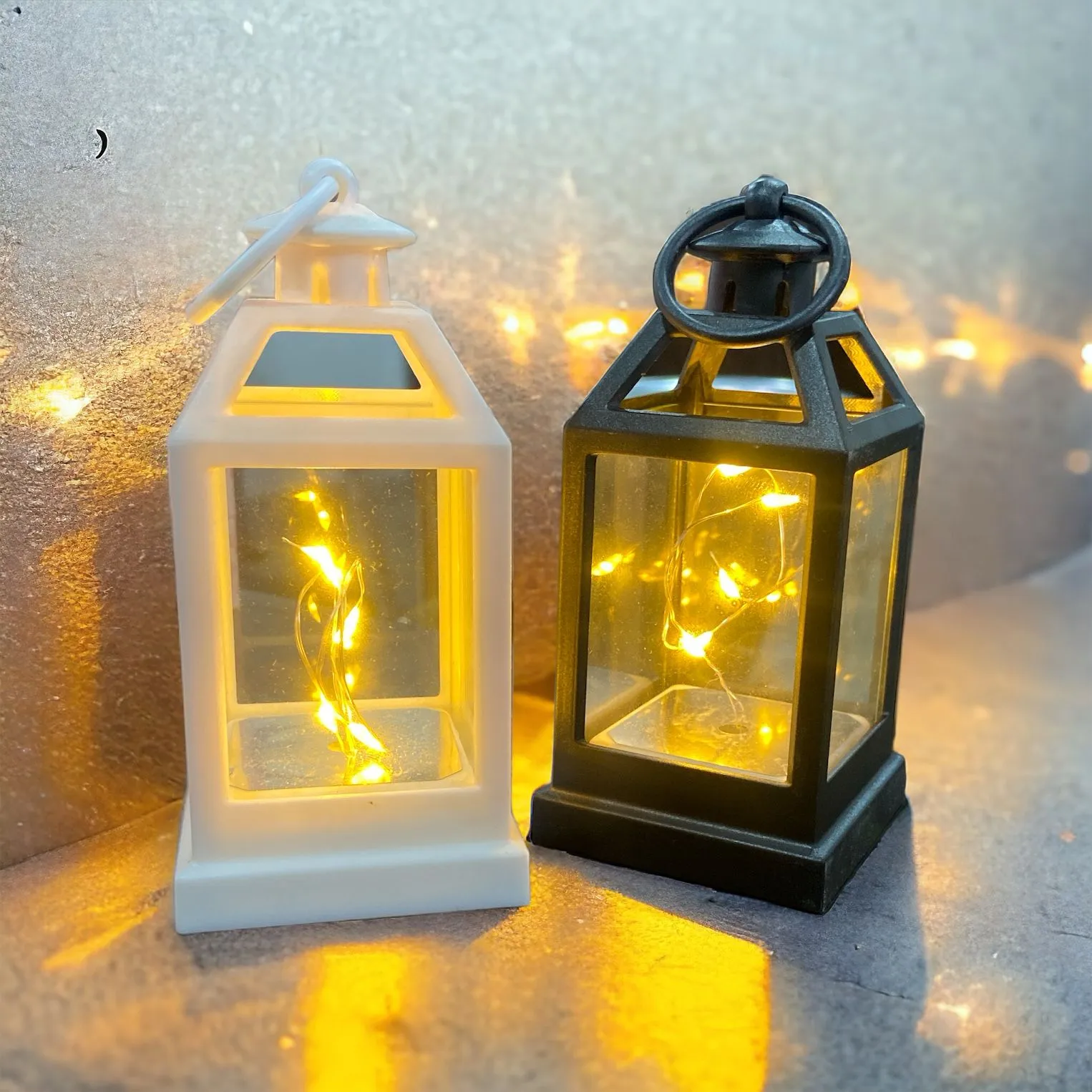 Simple Lantern Shaped Led Candle Lights | Home Decor