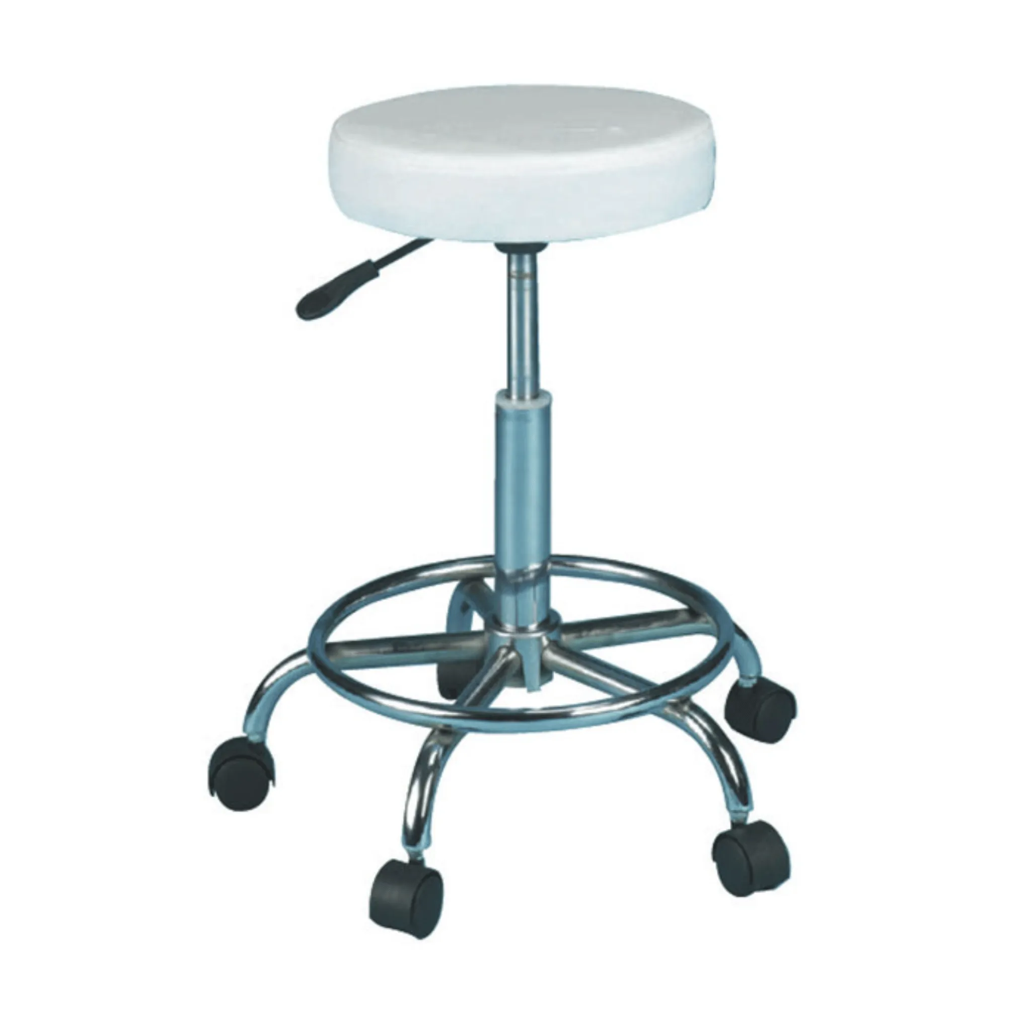 SkinMate White Compact Salon Chair