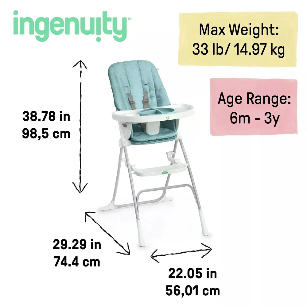 Sun Valley Compact High Chair - Gray (See Description)