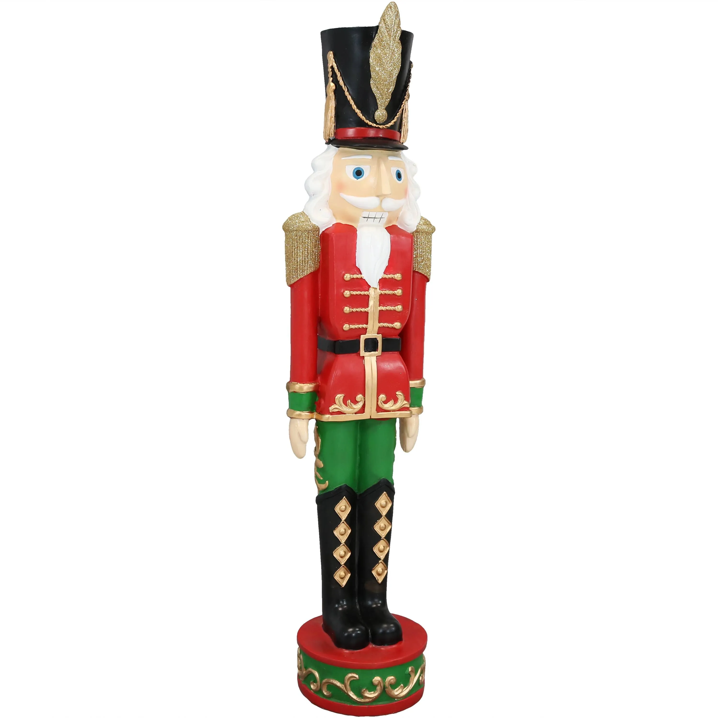 timeless Kristoff the Nutcracker Soldier Christmas Decor - 37" - 1 Nutcracker 1 29"