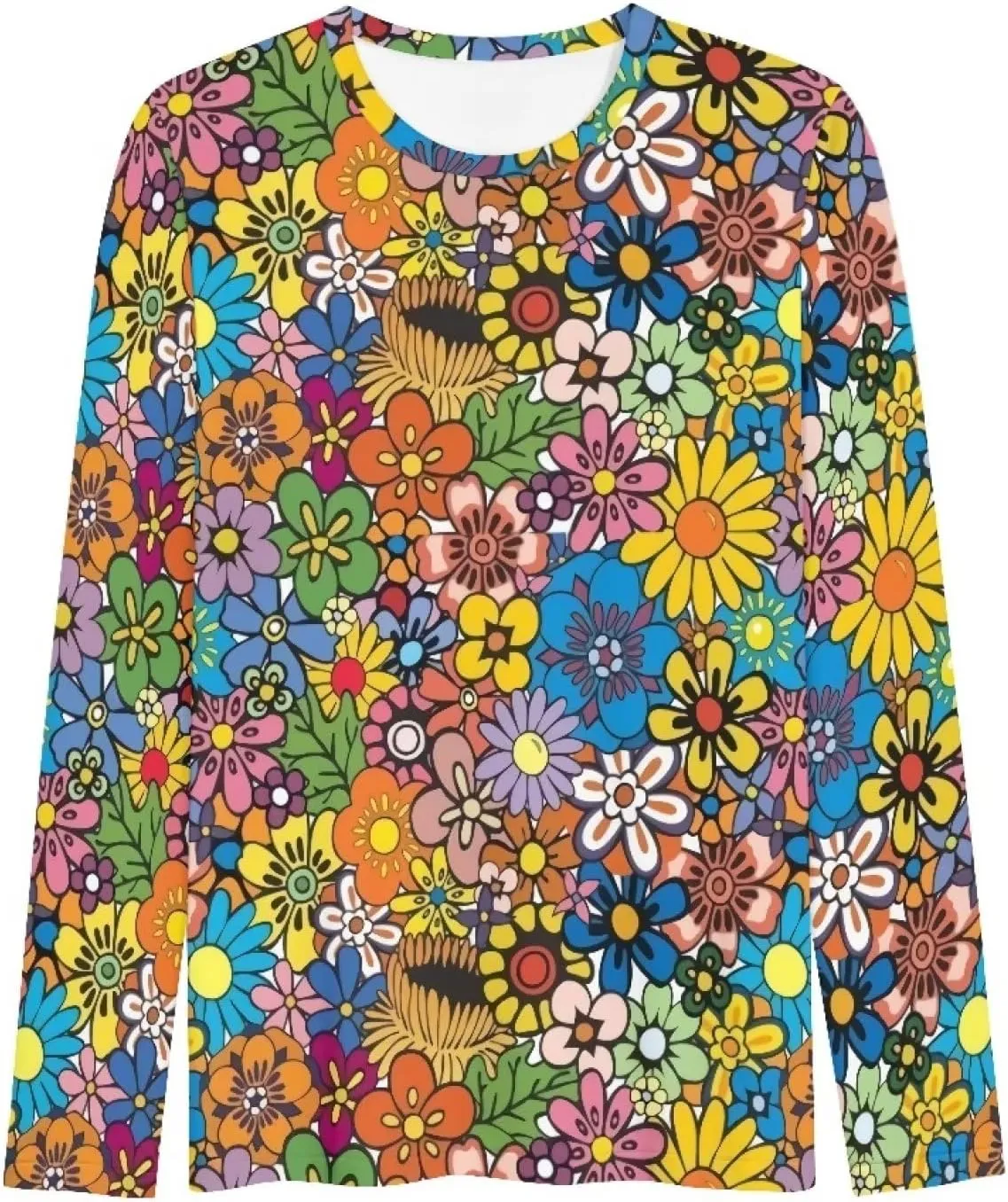 Women's Long Sleeve T-Shirt Workout Quick Dry Loose Tops Plus Size Outdoor Casual Sweatshirt