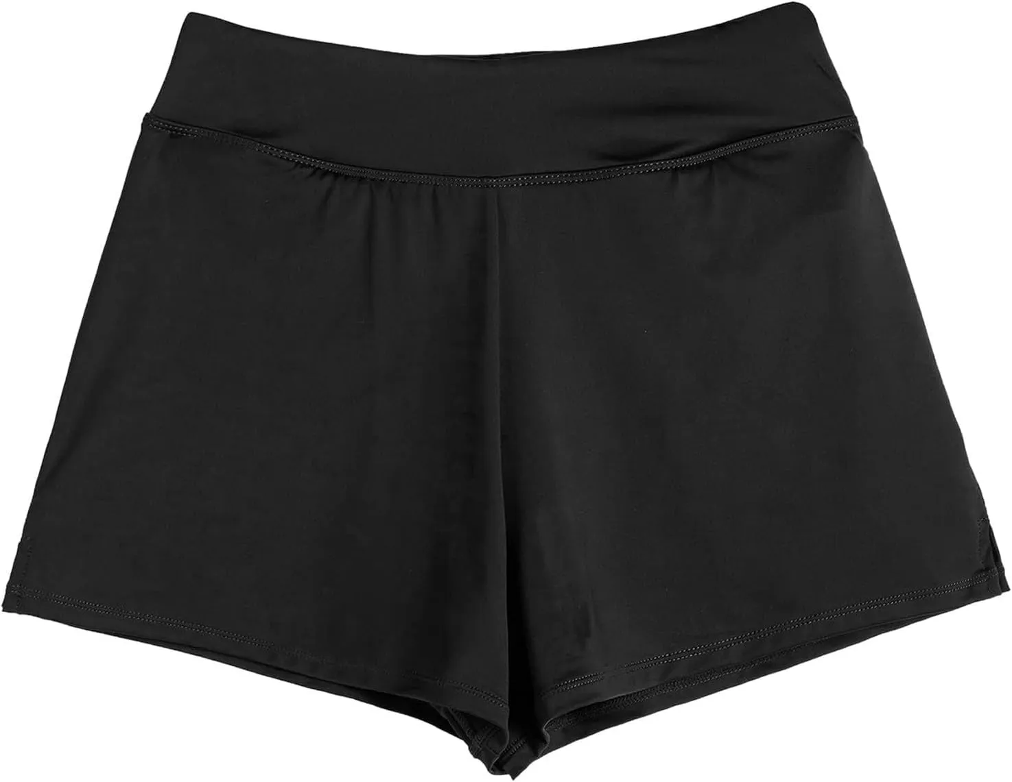 Women's Sweat Shorts Elastic High Waisted Drawstring 3" Athletic Workout Gym Summer Comfy Soft Lounge Casual Short