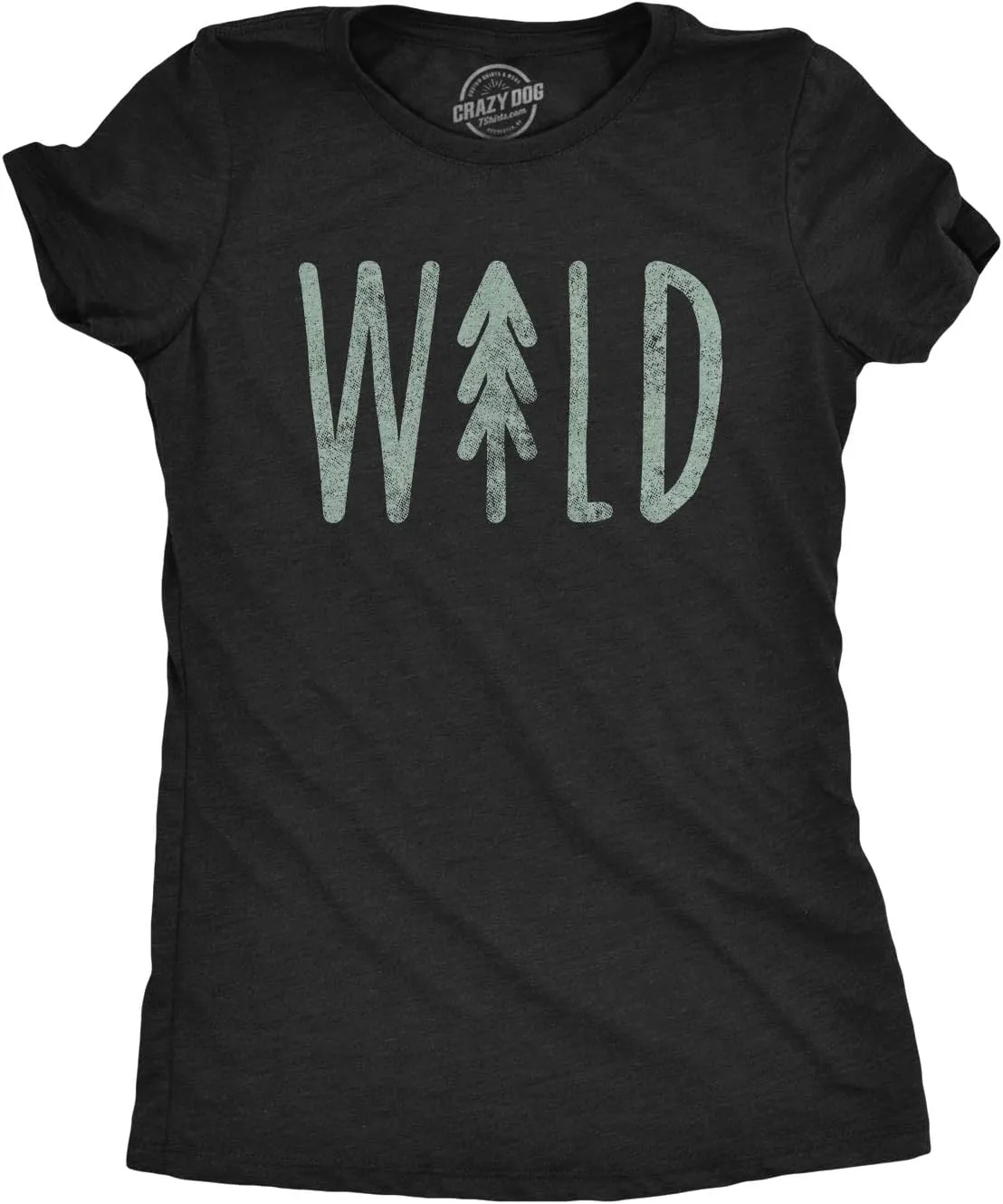 Womens Wild T Shirt Cute Vacation Adventure Camping Hiking Vintage Graphic Tee