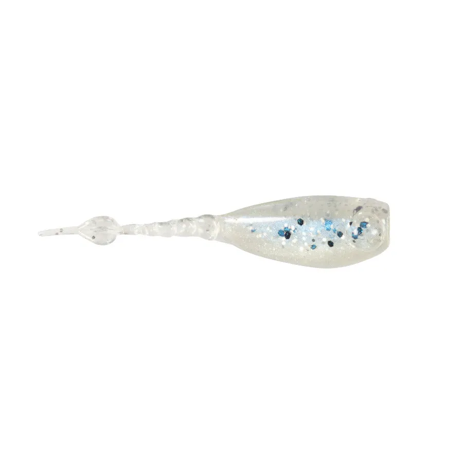 Z-Man StingerZ 2" 8pk Soft Bait, Blue Sparkle